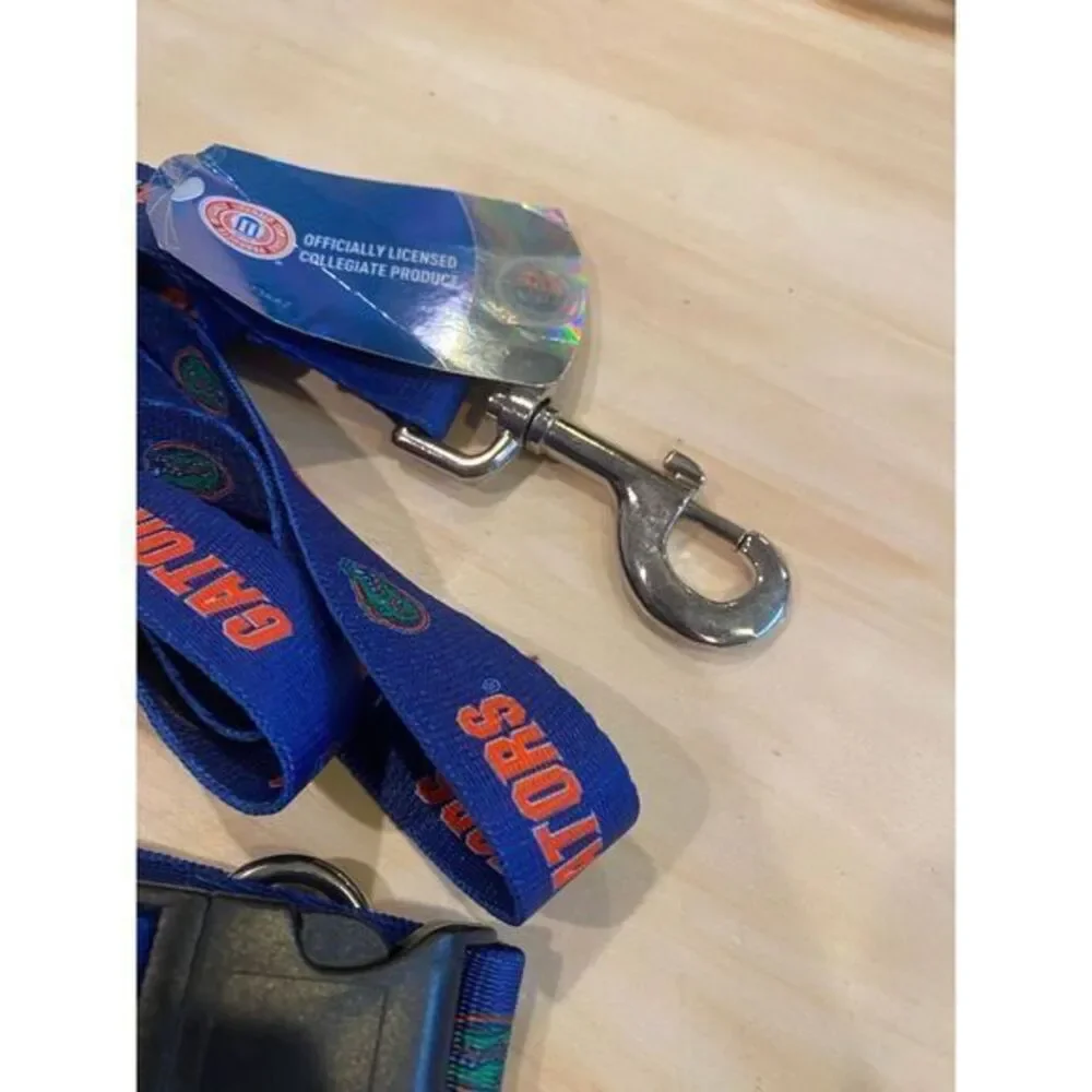 University of Florida‎ Gators Dog Collar and Leash set size Medium NWT